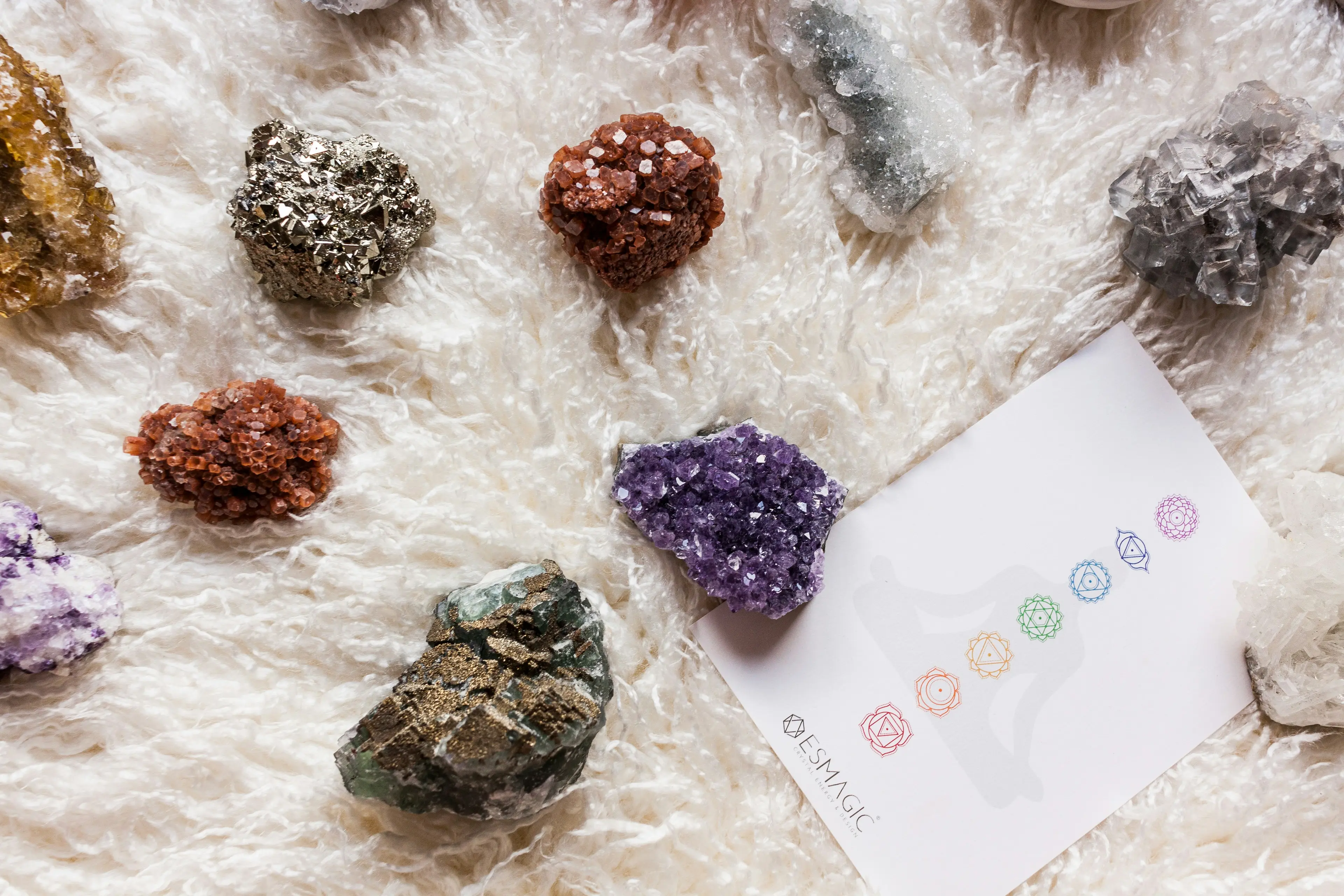 Chakra stones for energy alignment